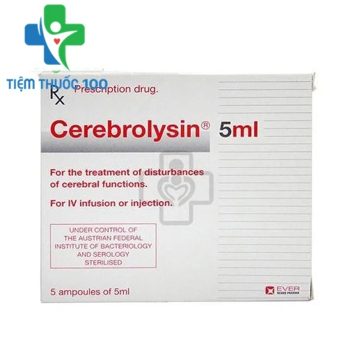Cerebrolysin 5ml - Thuốc điều trị sa sút trí tuệ, suy giảm trí nhớ hiệu quả
