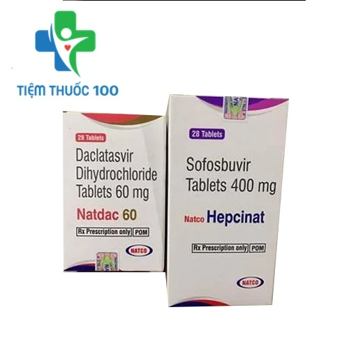 Bộ đôi NATDAC 60 và HEPCINAT - Thuốc điều trị viêm gan hiệu quả của Ấn Độ