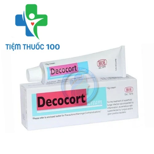 Decocort Cream 15g - Thuốc điều trị viêm da hiệu quả của Malaysia