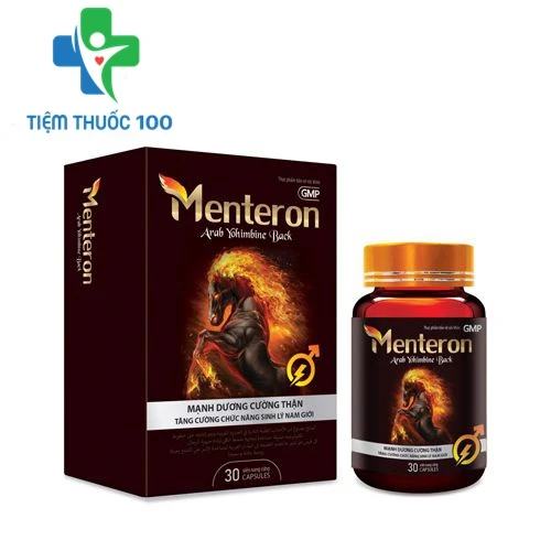 Menteron - Hỗ trợ tăng cường sinh lý nam của Santex