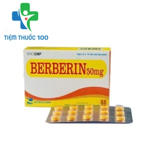 Berberin 50mg - Thuốc điều trị tiêu chảy hiệu quả của dược phẩm TW3