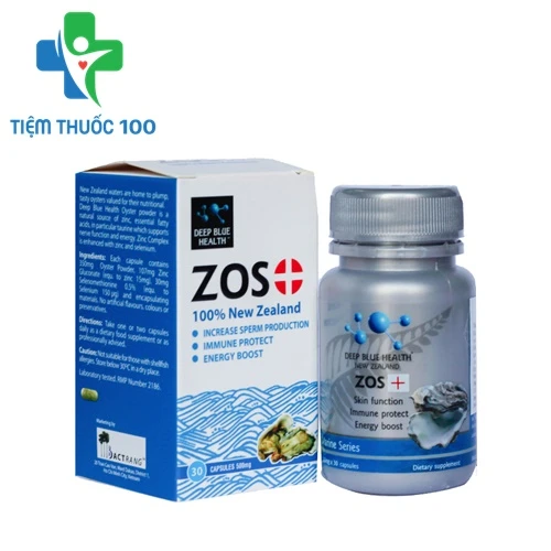 Zos New Zealand - Hỗ trợ cải thiện chất lượng và số lượng tinh trùng hiệu quả