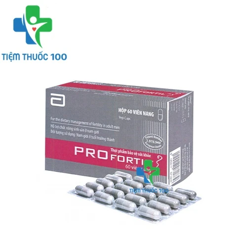 Profortil - Hỗ trợ tăng cường chất lượng tinh trùng hiệu quả của Áo