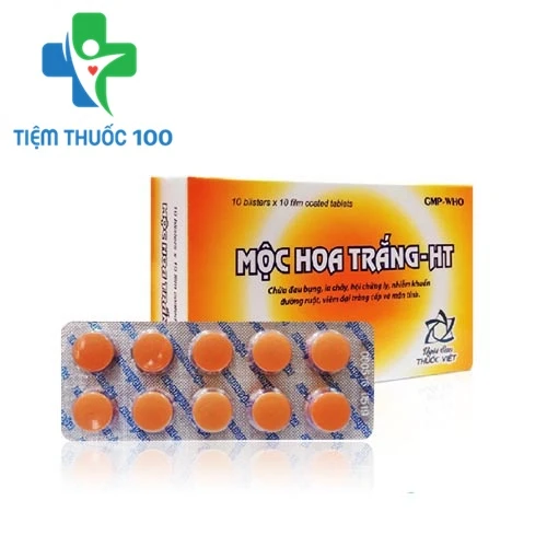 Mộc hoa trắng HT - Thuốc điều trị bệnh lý đường tiêu hóa của Dược Hà Tĩnh