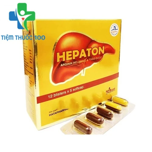 Hepaton - Thuốc điều trị các rối loạn ở gan của Hataphar 