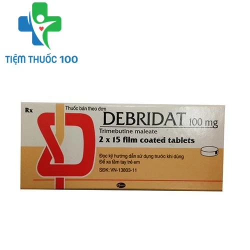 Debriat 100mg - Thuốc điều trị rối loạn tiêu hóa hiệu quả của Pháp