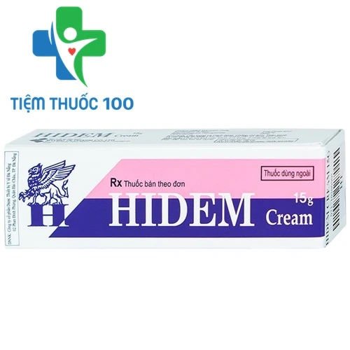 Hidem cream 15g - Thuốc điều trị bệnh ngoài da hiệu quả của Hàn Quốc