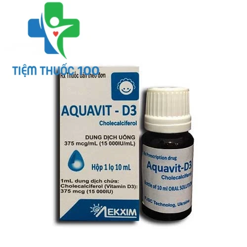 Aquavit-D3 - Hỗ trợ bổ sung vitamin D3 và điều trị bệnh còi xương hiệu quả