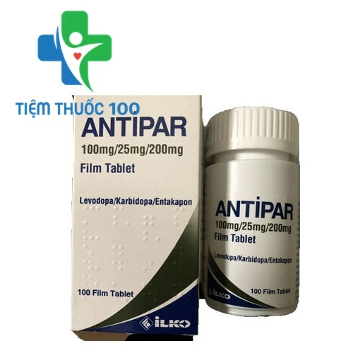 Antipar 100mg/25mg/200mg ilko - Thuốc điều trị bệnh Parkinson của Thổ Nhĩ Kỳ