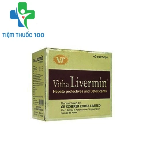 Vitha Livermin - Thuốc điều trị các bệnh lý ở gan của Hàn Quốc