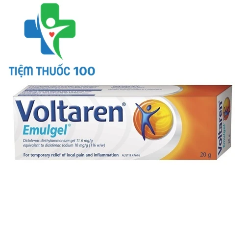 Voltaren Emulgel 20g - Thuốc bôi tại chỗ giúp giảm đau, kháng viêm hiệu quả