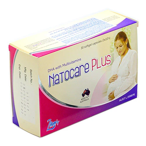Natocare Plus - Giúp bổ sung DHA và Vitamin cho mẹ bầu của Úc