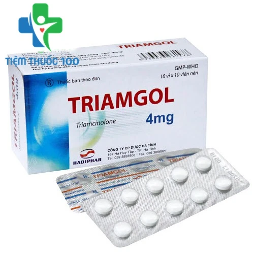 Triamgol 4mg Hadiphar - Thuốc điều trị viêm khớp hiệu quả