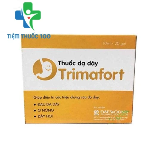 Trimafort Sus.10ml - Thuốc điều trị chướng bụng, đầy hơi của Hàn Quốc