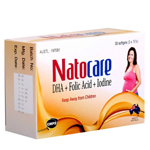 Natocare - Giúp bổ sung dưỡng chất cho bà bầu của Úc