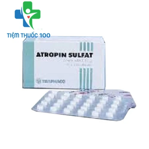 Atropin sulfat 0,5mg - Thuốc điều trị rối loạn tiêu hóa của Traphaco