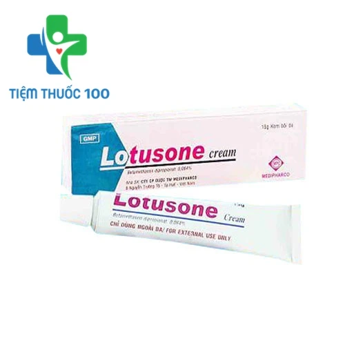 Lotusone Cream 15g - Thuốc điều trị các bệnh da liễu hiệu quả