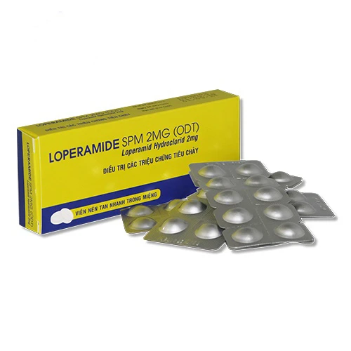 Loperamide SPM 2mg - Thuốc điều trị tiêu chảy hiệu quả