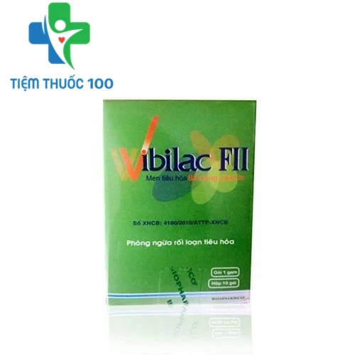 Vibilac II Sac - Hỗ trợ điều trị rối loạn đường tiêu hóa hiệu quả