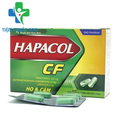 Hapacol CF - Thuốc trị ho, cảm cúm của DHG PHARMA