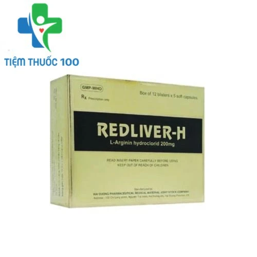 Red Liver H - Thuốc dự phòng và điều trị các bệnh lý ở gan hiệu quả