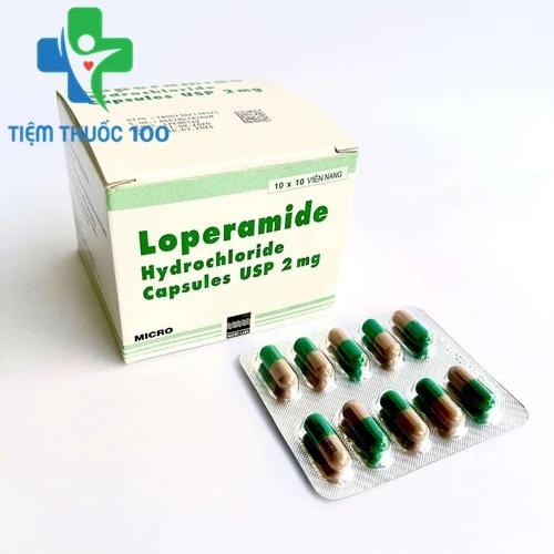 Loperamid 2mg Eurolife - Thuốc điều trị tiêu chảy, rối loạn tiêu hóa của Ấn Độ