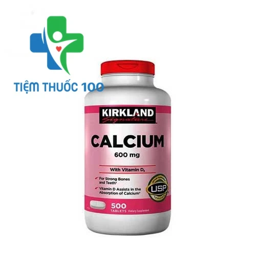 Calcium 600mg - Hỗ trợ điều trị loãng xương, gãy xương hiệu quả