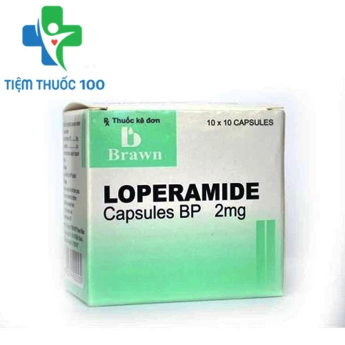 Loperamide 2mg - Thuốc điều trị tiêu chảy, rối loạn tiêu hóa của Ấn Độ