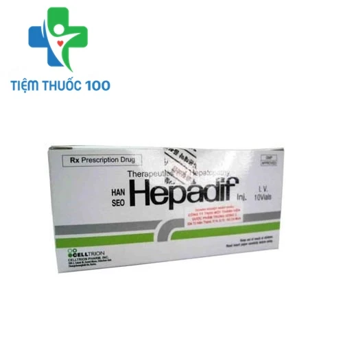 Hepadif Inj - Thuốc điều trị viêm gan, xơ gan của Hàn Quốc