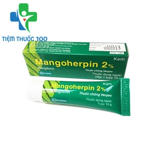 Mangoherpin 2% 10g - Thuốc điều trị bệnh da liễu hiệu quả 