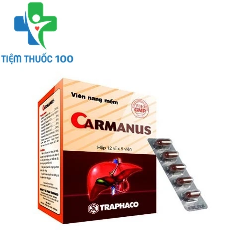 Carmanus - Hỗ trợ điều trị rối loạn chức năng gan của Traphaco