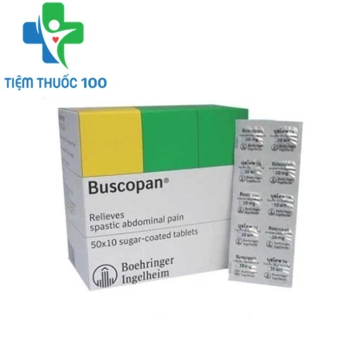 Buscopan Tab.10mg - Thuốc điều trị co thắt đường tiêu hóa của Đức