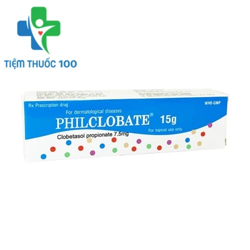 Philclobate 15g - Thuốc mỡ trị các bệnh ngoài da hiệu quả