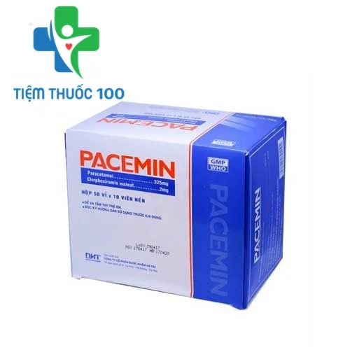Pacemin - Thuốc giảm đau, hạ sốt của Dược phẩm Hà Tây