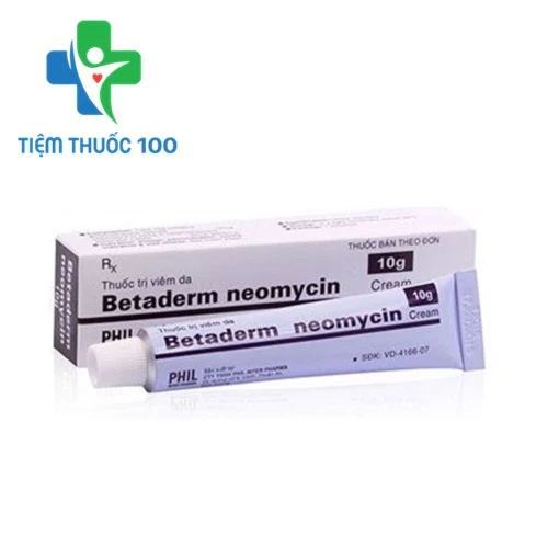 Betaderm Neomycin 10g - Thuốc điều trị bệnh da liễu của Phil Inter Pharma