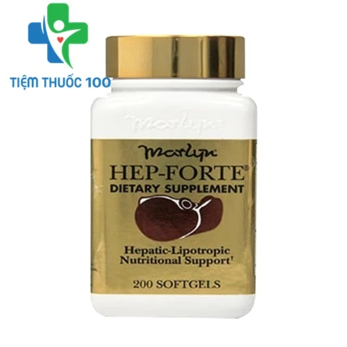 HepForte - Hỗ trợ tăng cường chức năng gan hiệu quả của Mỹ