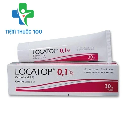 Locatop 0,1% 30g - Thuốc điều trị các bệnh lý ngoài da hiệu quả của Pháp
