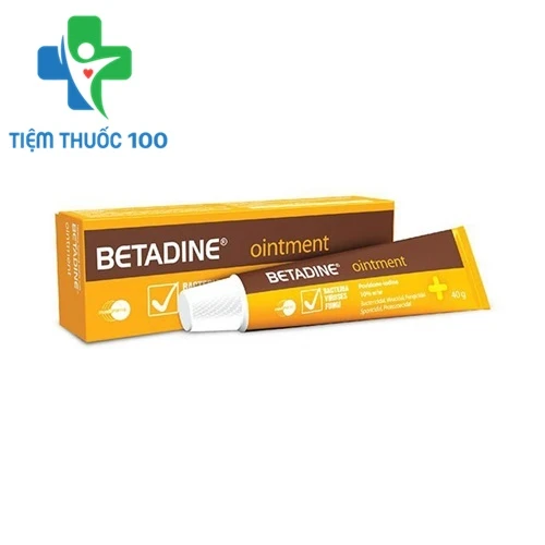 Betadin Ointment 10% 40g - Thuốc bôi sát khuẩn vết thương của Singapore