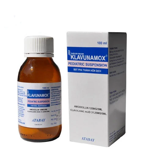 Klavunamox 100ml - Thuốc điều trị nhiễm khuẩn của Atabay