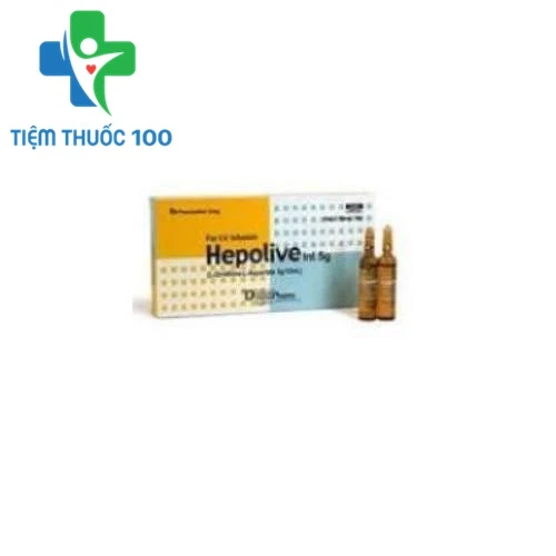 Hepolive 500mg/5ml - Thuốc điều trị viêm gan, xơ gan của Hàn Quốc