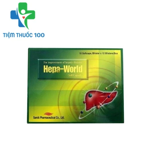 Hepaworld - Thuốc điều trị các bệnh ở gan của Hàn Quốc
