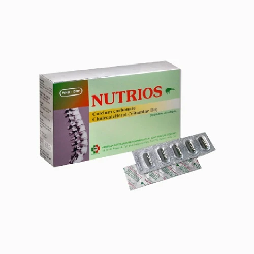 Nutrios - Thuốc điều trị loãng xương, còi xương hiệu quả của USA-NIC