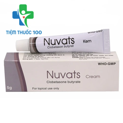 Nuvats 5g - Thuốc điều trị các bệnh da liễu hiệu quả