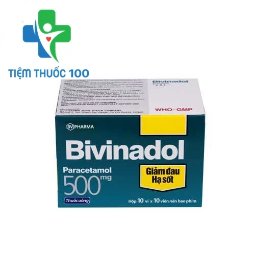 Bivinadol 500mg - Thuốc giúp giảm đau, hạ sốt hiệu quả