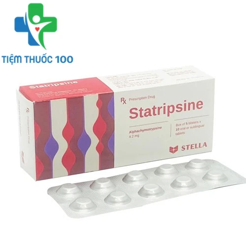 Statripsine 50 viên STADA  - Thuốc điều trị phù nề sau chấn thương