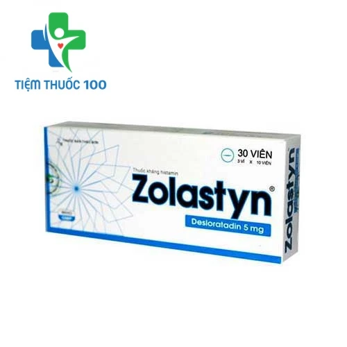 Zolastyn 5mg - Thuốc điều trị viêm mũi dị ứng hiệu quả của Davipharm