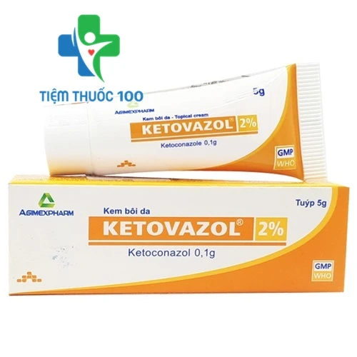 Ketovazol 2% 5g - Thuốc điều trị bệnh nhiễm vi nấm ngoài da