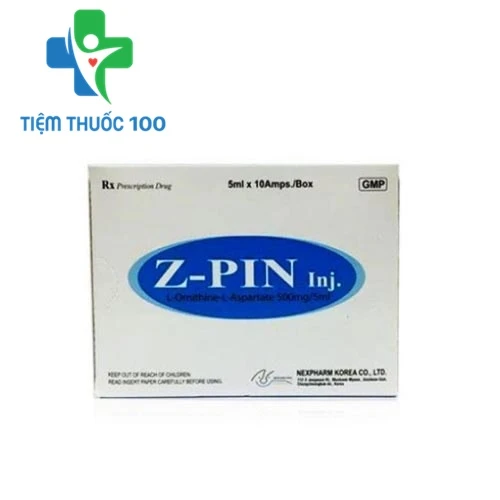 Z - Pin 500mg/5ml - Thuốc điều trị điều trị hôn mê gan và giai đoạn tiền hôn mê gan