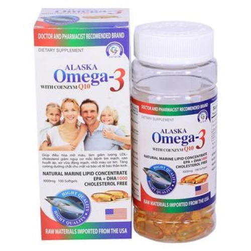 Alaska Omega 3 - Hỗ trợ chăm sóc sức khỏe cho gia đình