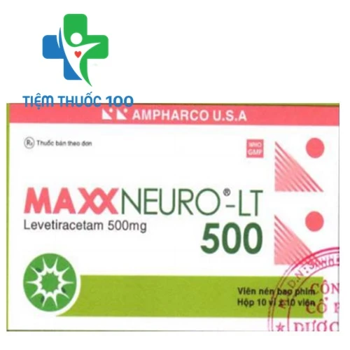 Maxxneuro - LT 500 - Thuốc điều trị động kinh và co giật hiệu quả 
